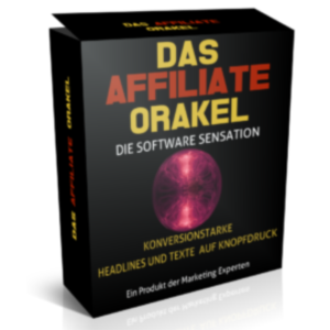 DAS Affiliate Orakel, Die Software Sensation