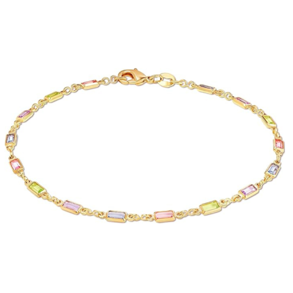 Multi Stone Crystal Bracelet For Women