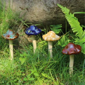 Ceramic Mushroom for Garden